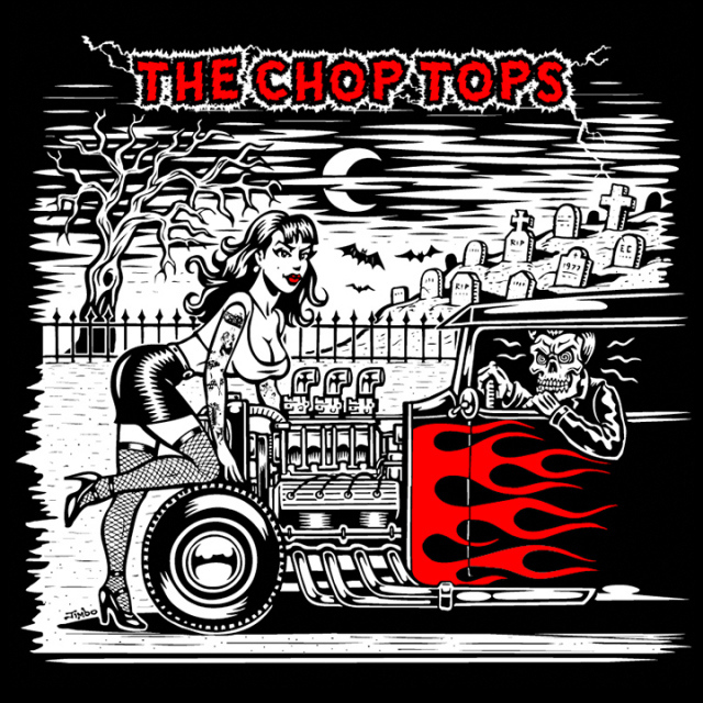 The Chop Tops Triple Dueces Design