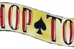 The Chop Tops Original Spade Banner Logo