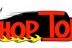 The Chop Tops Original Hot Rod Logo