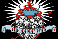 The Chop Tops Skull Heart Design