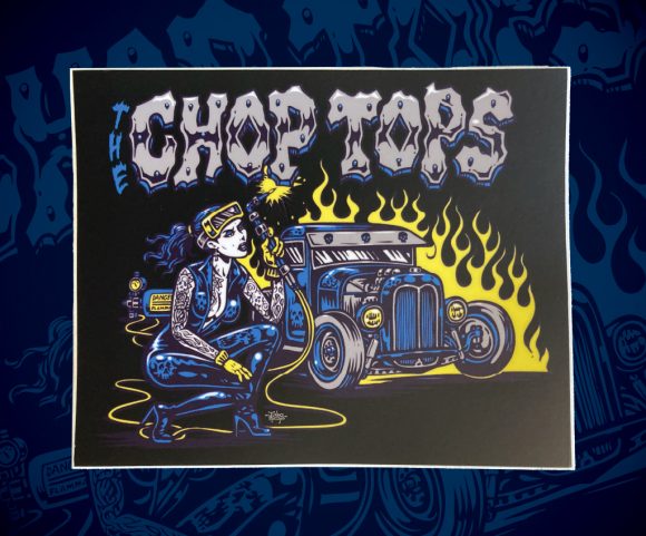 The Chop Tops Fabrikate Sticker