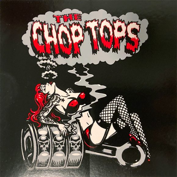The Chop Tops Piston Pinup Sticker