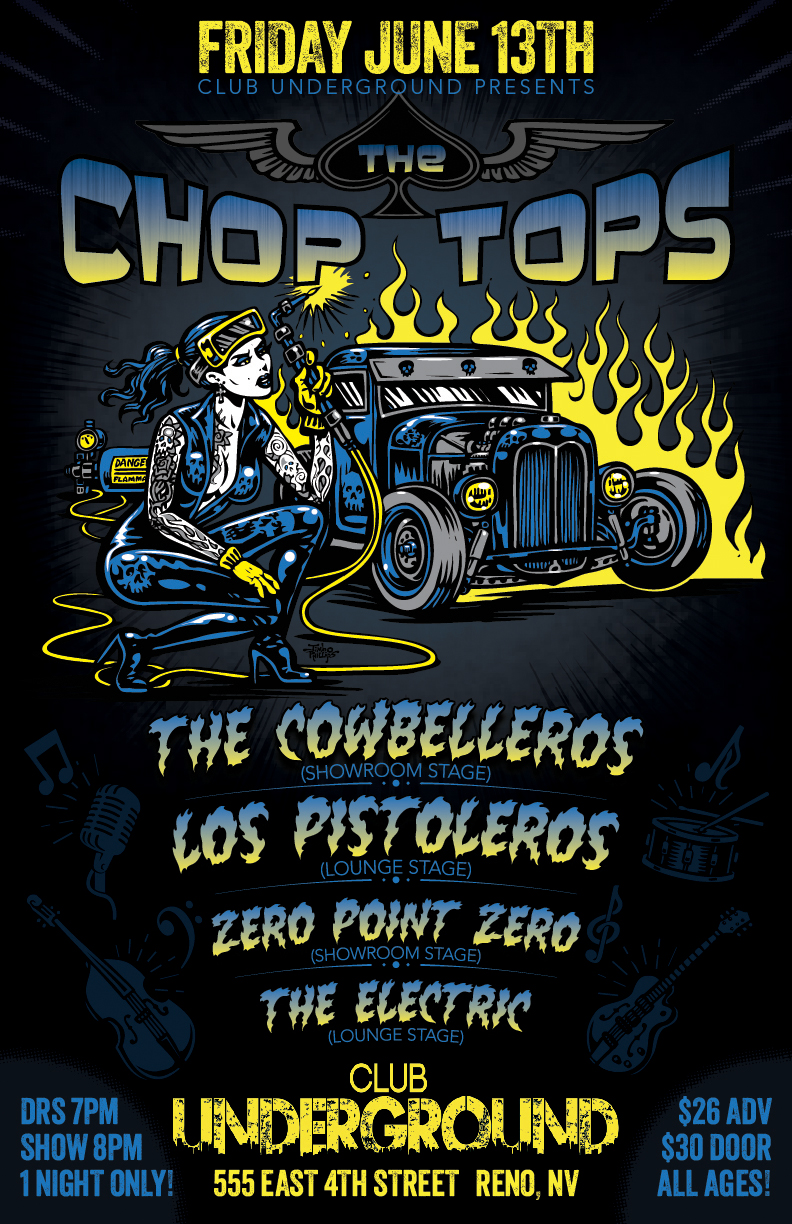 The Chop Tops return to Reno in 2025